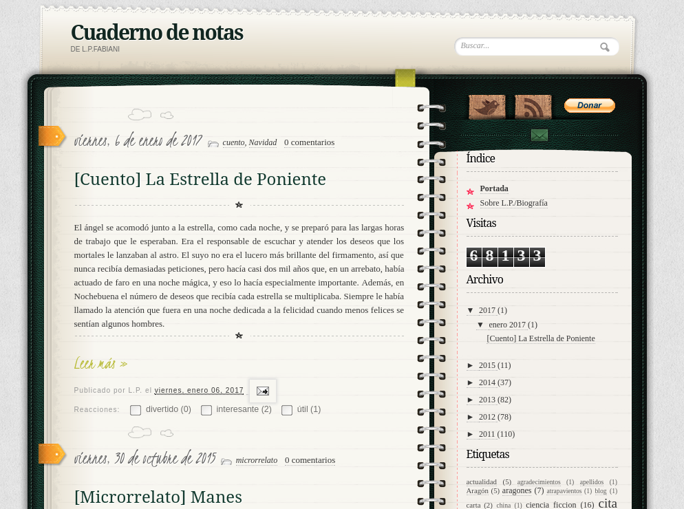 Alojada en blogger